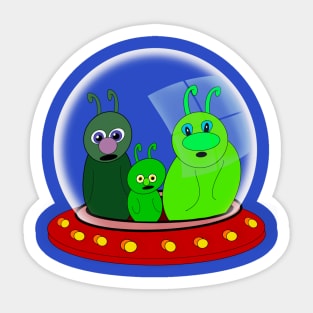 UFO FAMILY Sticker